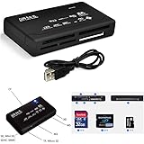 Antoble&reg; All in 1 USB Card Reader Multi SD XD MMC MS CF TF Mini SD M2 SDHC