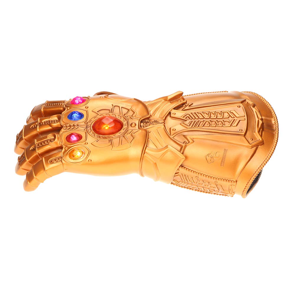 Thanos Glove LED Light Up Flash PVC Glove Avengers Cosplay Costume for Men Endgame (Thanos Glove)