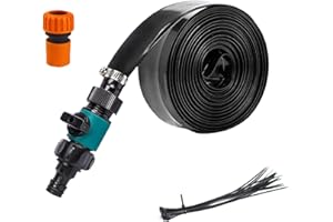 ANGYANGGUOJI Outdoor Trampoline Water Sprinkler for Kids , Trampoline Accessories Sprinkler 39ft Long for Water Play, Games, Summer Fun in Yards