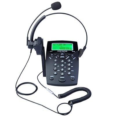 KerLiTar DialPad Telephone with Headset Caller ID, New Zealand