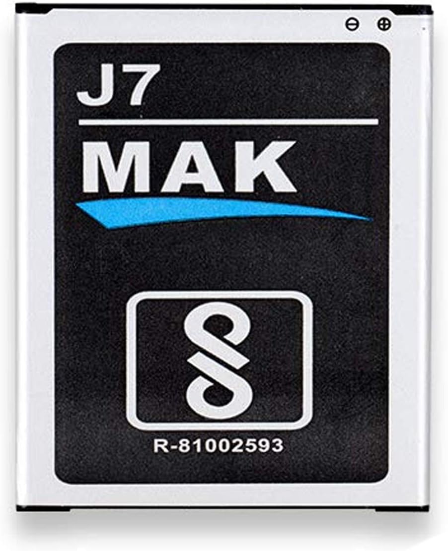 MMAK 3000 mAh Rechargeable Lithium ion Mobile Battery Compatible with Samsung Galaxy J7 Smartphone (J7)