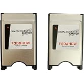 CF Memory Card Adapter PCMCIA Ata Adapter PC Adapter Reader CF Type I to PCMCIA (2 Pack)