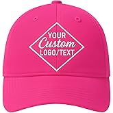 Custom Personalized Baseball Cap Hats Customize Embroidered Printing Design Logo Text Image for Men Women Sports Black Caps