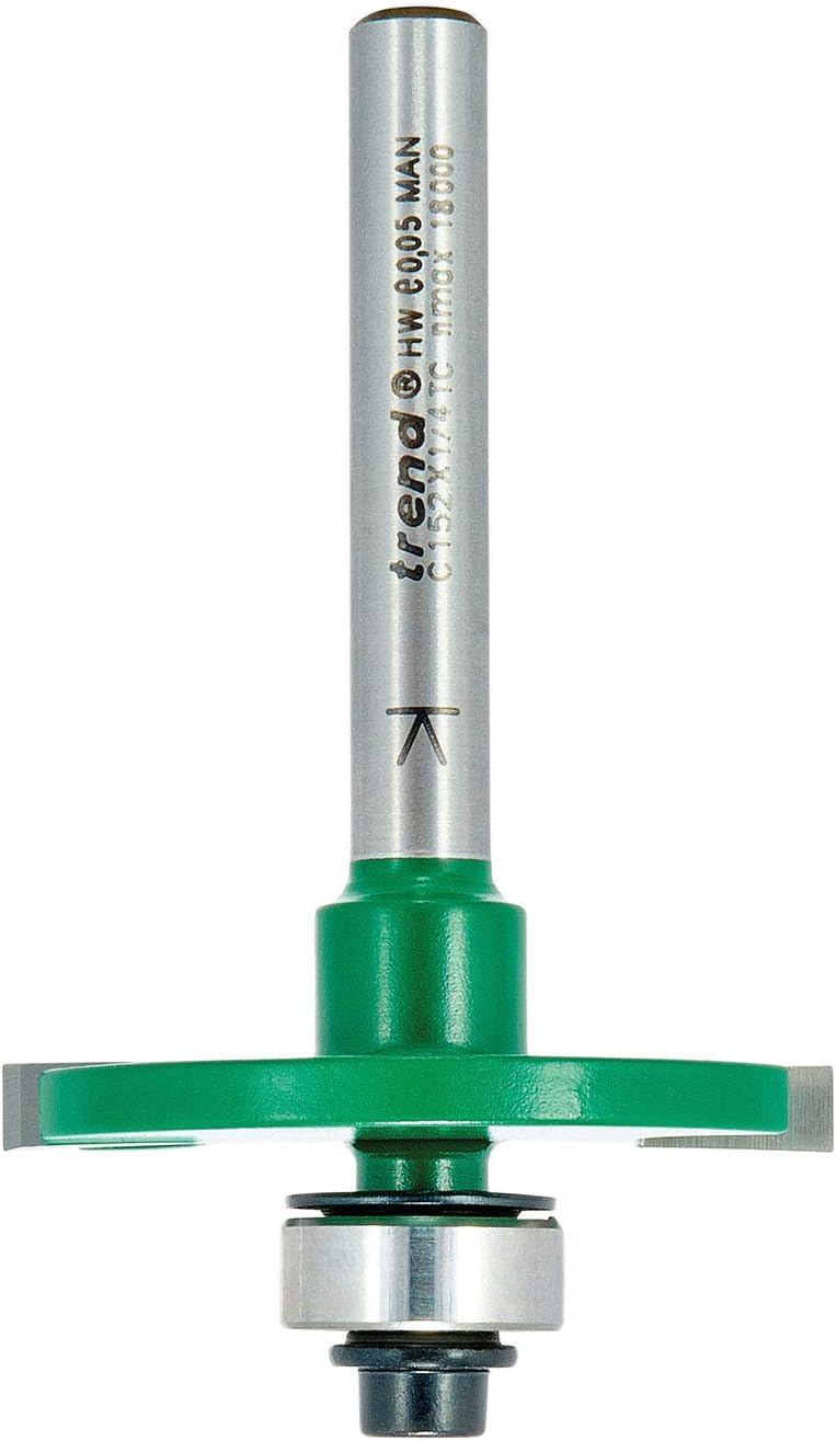 Trend CraftPro Biscuit Jointer Router Cutter Bit, 1/2 Inch Shank, For Biscuit Sizes 0, 10, 20, Tungsten Carbide Tipped, C152X1/2TC - Image 5