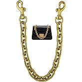 YOVERGA Bag Charms Purse Chain - Gold Vintage Extender Chain - Handbags Tote Bags Accessories Gifts for Women