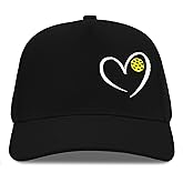 Pickleball Hat for Women, Unisex Adjustable Embroidered Baseball Cap, Pickleball Trucker Hat for Men
