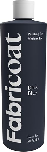 Fabricoat Fabric Paint Dark Blue 250ml Restores & Transforms Fabric