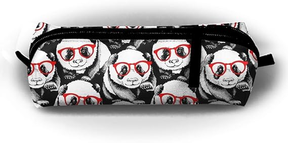 Amazon Co Jp おもしろパンダ ペンケース ペンポーチ 筆箱 大容量 小物入れ 軽量 防水 携帯用 服 ファッション小物