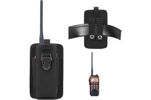 Covthch Holster Case Compatible with Cobra MR HH350 FLT Marine Radio, VHF Marine Radio Case Compatible with Uniden Atlantis 2