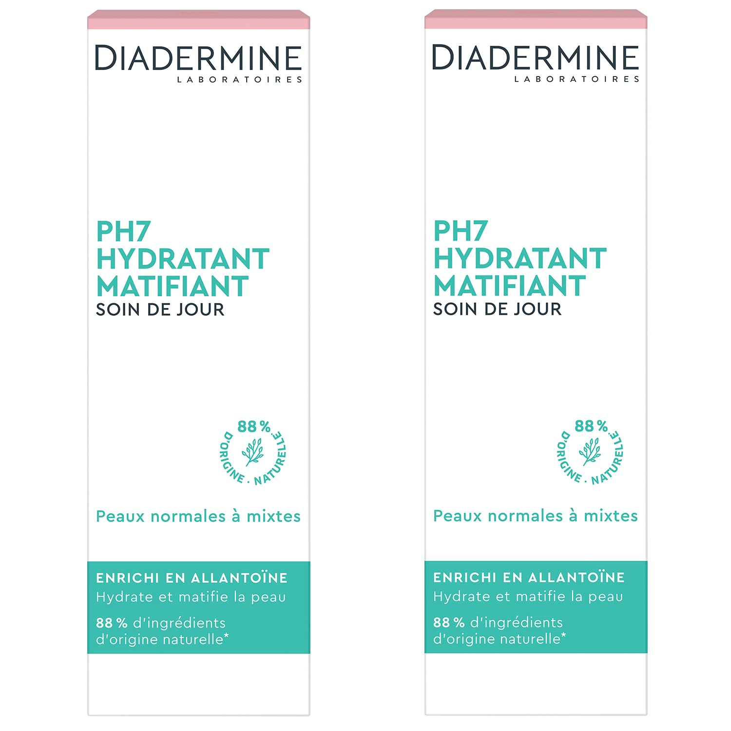 Diadermine pH7 Mattifying Hydrating Day Cream – 50 ml – Pack of 2