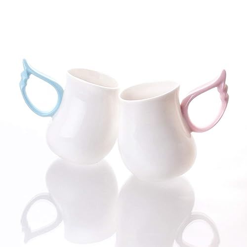 Angel Wing Mugpink Blue Handledorganic #types #of #hot #tea Angel Wing Mugpink Blue Handledorganic