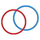 Genuine Instant Pot Sealing Ring 2-Pack - 6 Quart Red/Blue