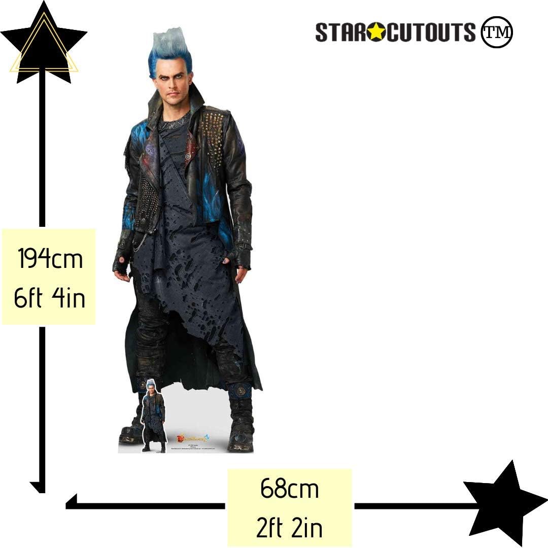 STAR CUTOUTS SC1560 Hades 3 l Cardboard Cutout l Gift Part Decoration l Official Descendants Merchandise Party Supplies, Multi Colour - Image 3