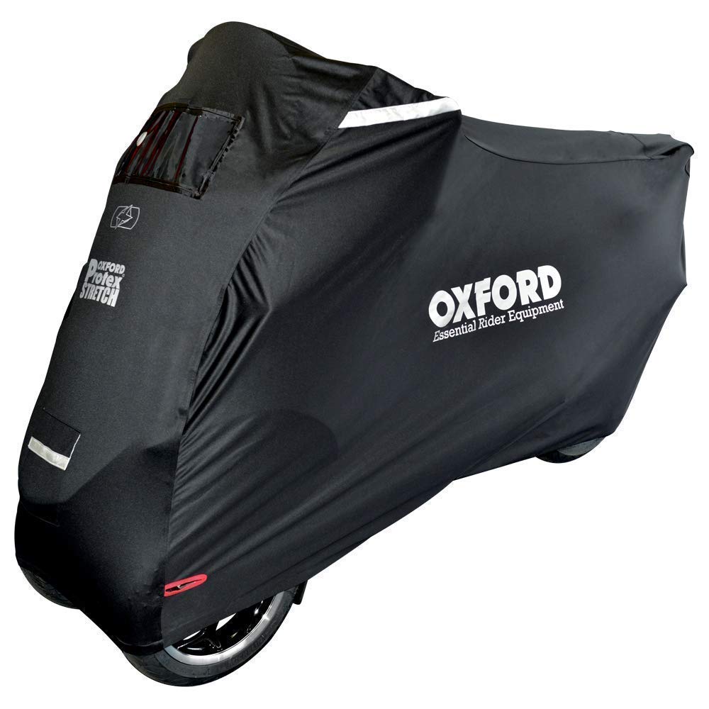 OXFORD Protex Stretch Cover (MP3/3 wheel scooter), Black