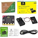 KEYESTUDIO Micro:Bit V2 Starter Kit Microcontroller for Coding | Programmable Development Board, MakeCode &amp; Python &amp; Scratch Programming, STEM Coding Kit for Beginners (Without Batteries)