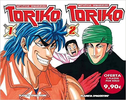 Amazon Com Pack Toriko Nº 01 02 Shimabukuro Mitsutoshi Daruma Books