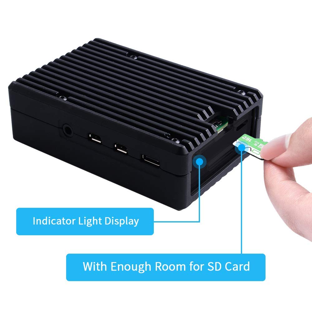 Mua GeeekPi Armor Case with Dual Fan for Raspberry Pi 4, Pi 4 Passive ...