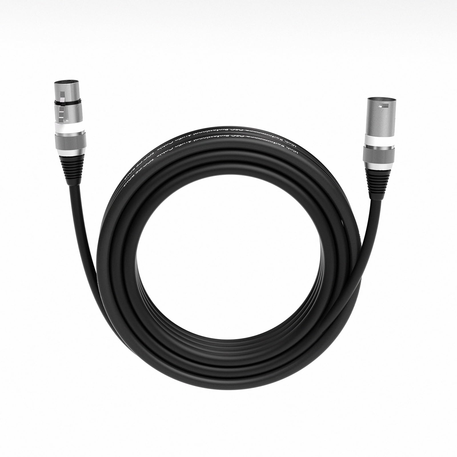 Wrugste XLR Lead, Premium Balanced XLR Microphone Cable, 3-Pin XLR Male to Female Speaker Microphone Cable for Studio Recording and Live Production (7.5 m, Pack of 1)
