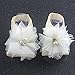 Miugle Baby Girl Flower Barefoot Sandals
