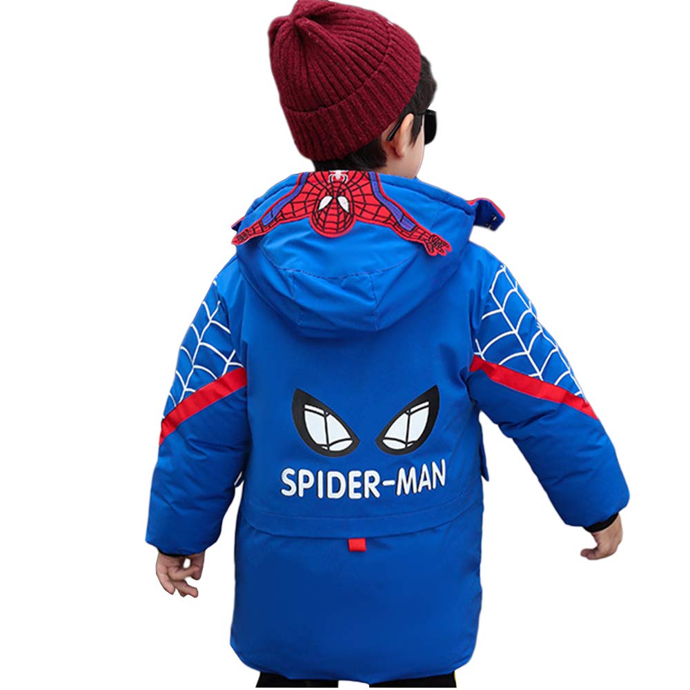 Buy Fashion Spider Man Coat For Boys Toddler Kids Child Winter Padded