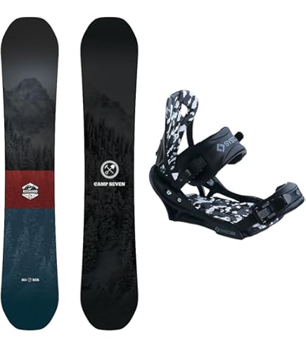 スノーボード RT7 Amazon.com : Camp Seven Redwood Men's Snowboard (149 cm) : Sports