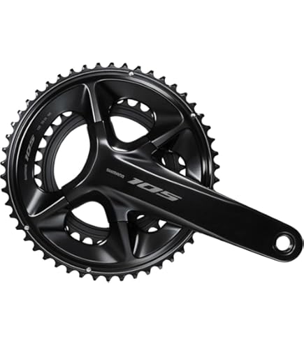 Amazon.com : Shimano 105 FC-R7000 105 Double chainset, HollowTech