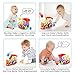 LUKAT Toddler Toy for 1 2 3 4 Years Old Baby Activity Early Educational Toys Drop and Go Truck with 3 Color Balls Popper Sorting / Light/ Talking Music Locomotive
