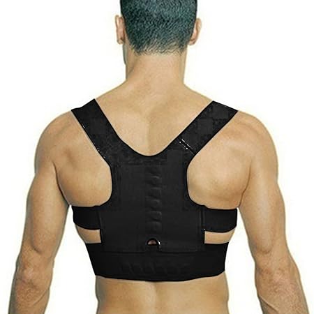 magnetic posture corrector back support belt
