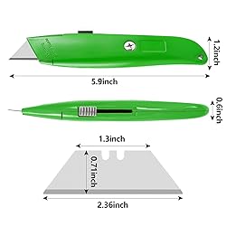 DIYSELF Utility Knife, 20 Pack Heavy Duty Box