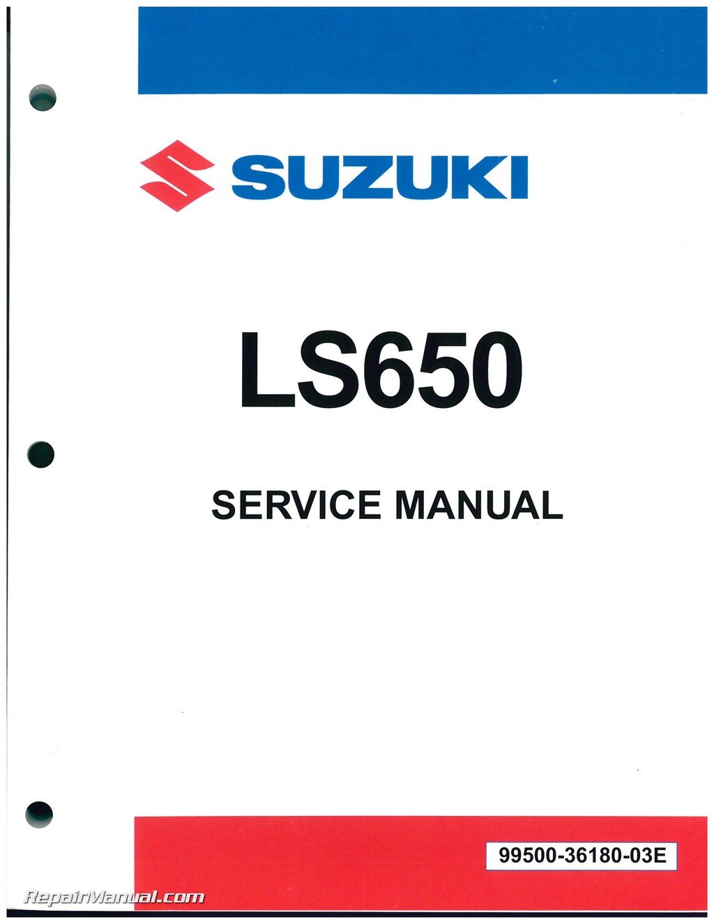 99500-36180-03E LS650 Savage / S40 Boulevard 1986-2009 Suzuki Motorcycle Service  Manual Paperback – 2004