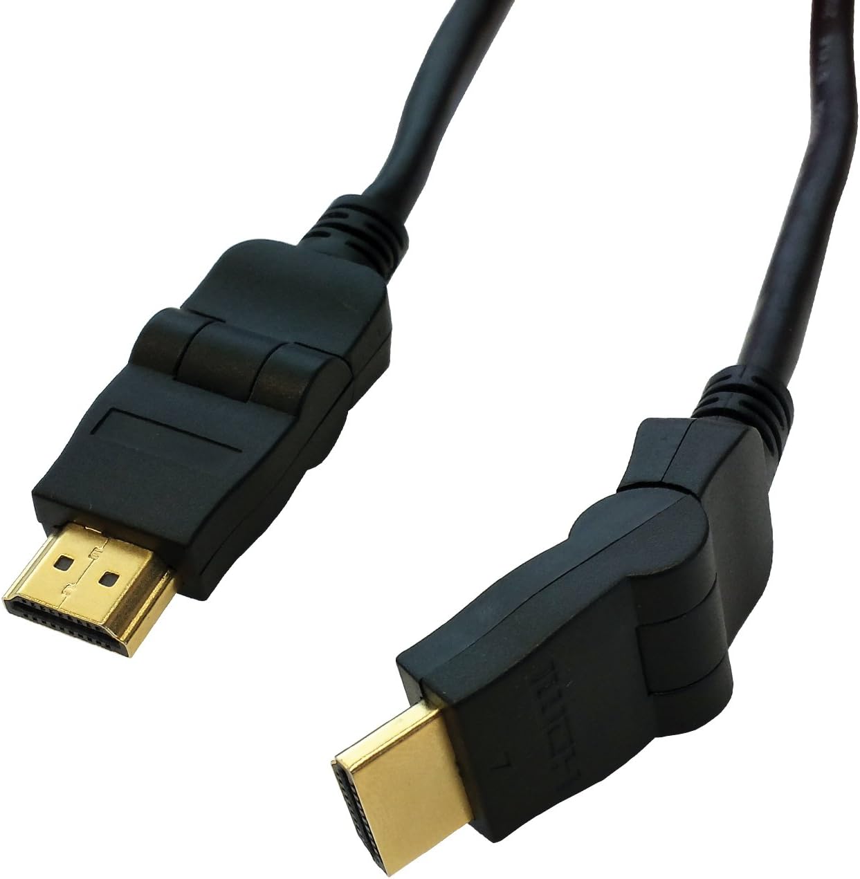 MKF 3 m High Speed HDMI Cable with Ethernet and Swivel Type Connector