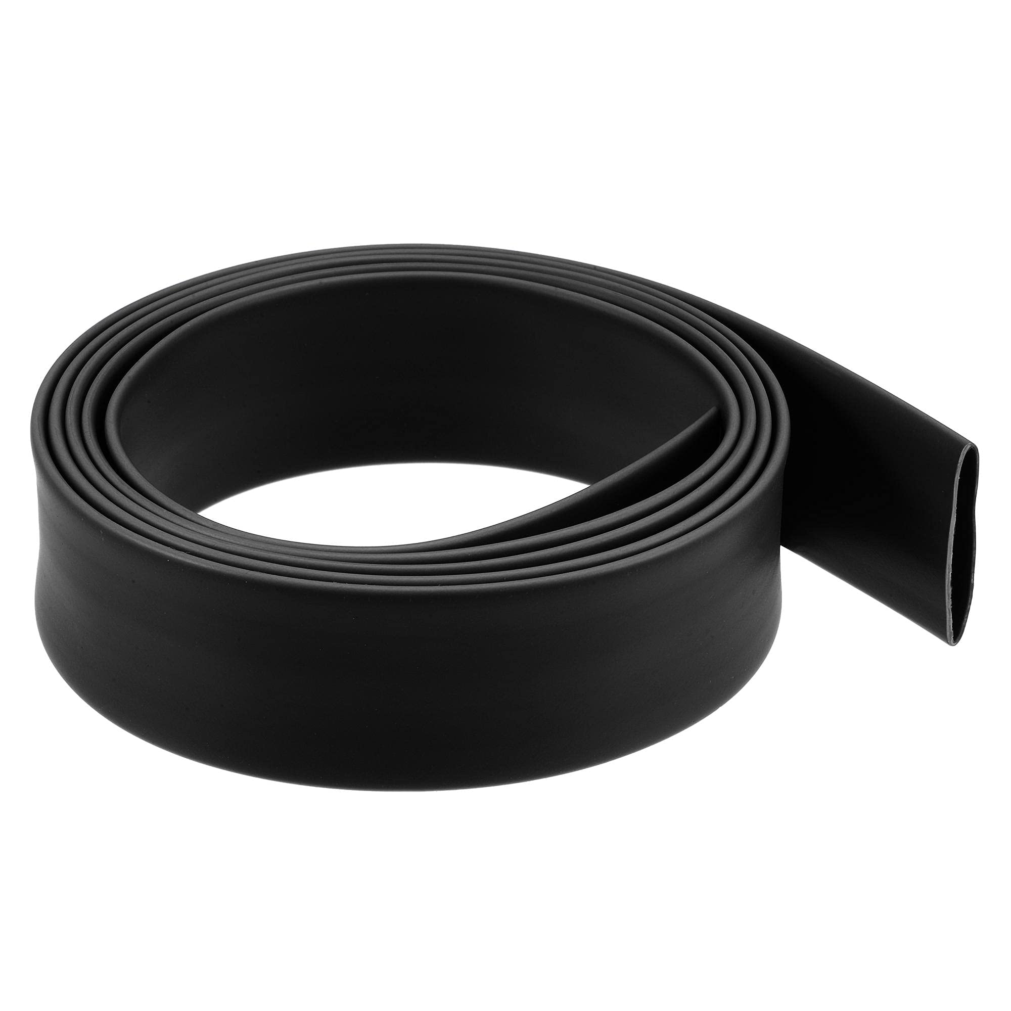 sourcing map Heat Shrink Tubing 5/8-inch(16mm) Dia 4:1 Shrinkable Tube Cable Sleeve for Data Cable 1.5m Black