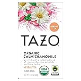 TAZO Calm Chamomile Herbal Tea Bags, Caffeine Free