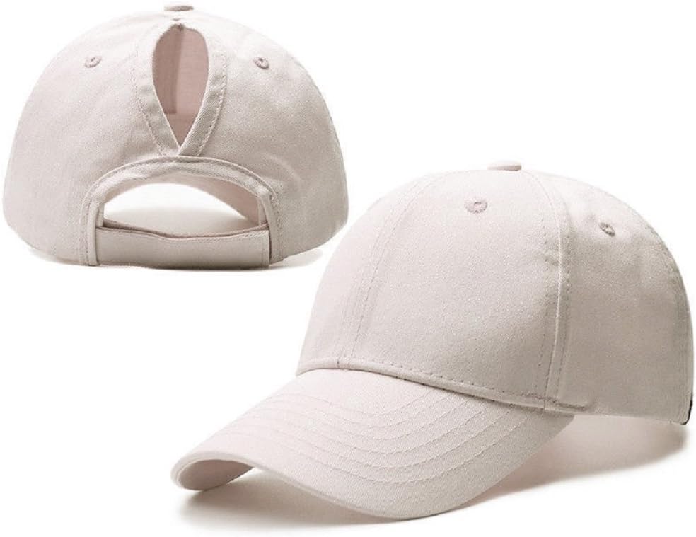 COCO LEE Trend Glitter Baseball Cap High Ponytail Women’s Messy Bun Glitter Trucker Baseball Cap Special Women Girl