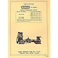 CRAFTSMAN-ATLAS 12" Lathe 101.07403, 101.27430, 101.27440 Parts Manual