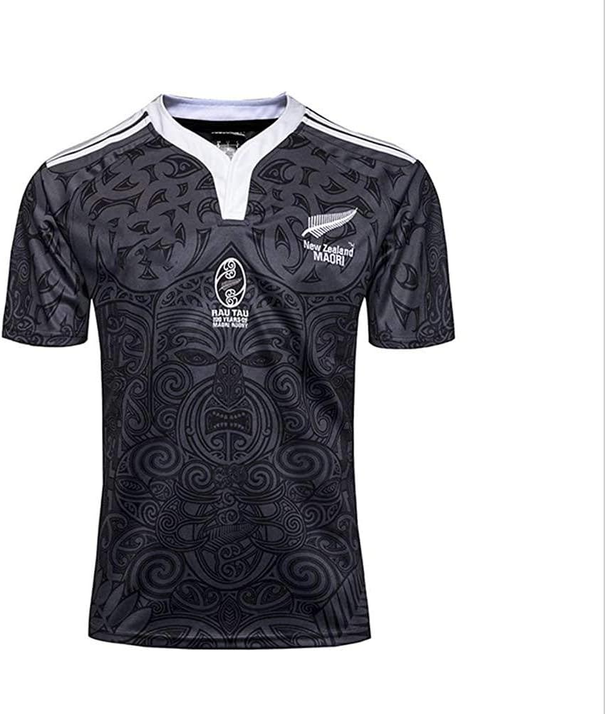New Zealand Maori Rugby Jersey, 100th Anniversary Edition Rugby TShirt