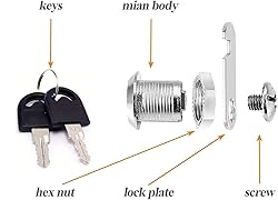 KUYEFGF Us General Cabinet Replacement Keyed