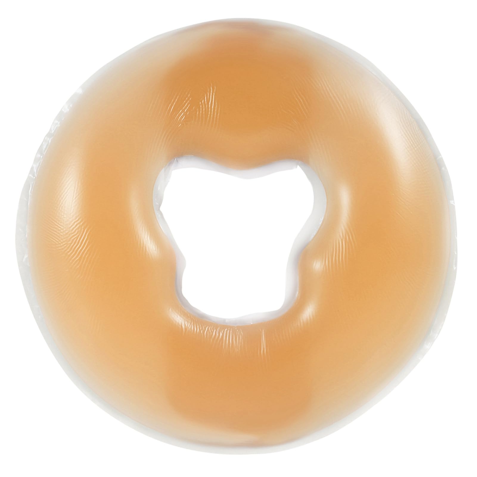 Semme Silicone Pillow, Soft Massage Face for Beauty Salon SPA Cool Skin Care Headrest Cushion for Facial Relax(Beige)