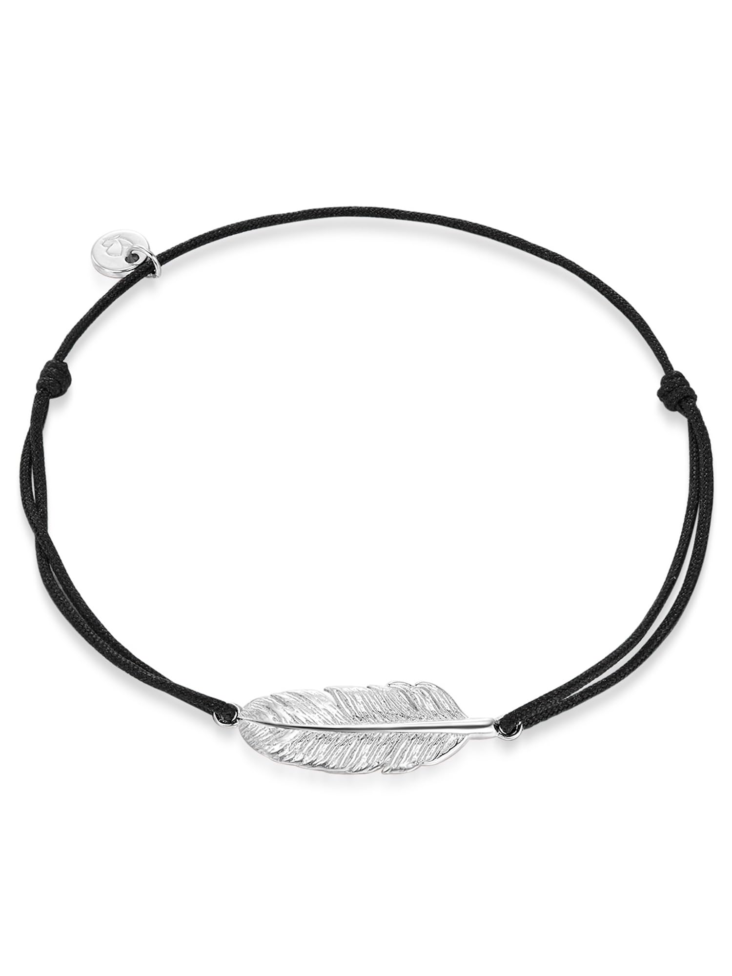 Glanzstücke München Female 925/- Sterling Silver Textile Bracelet