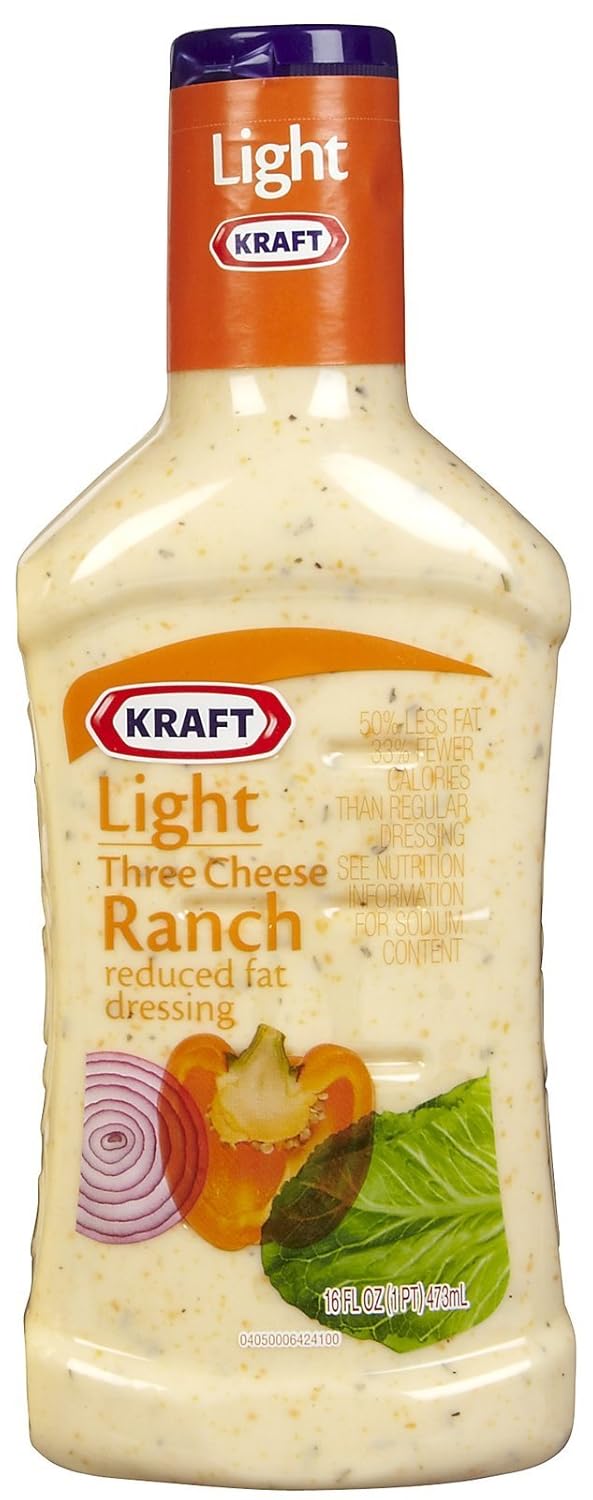 Kraft Light Three Cheese Ranch RF Dressing 16 oz Grocery & Gourmet Food