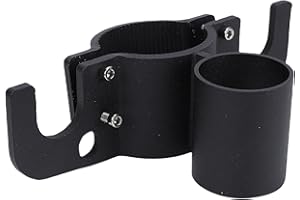 Pomya Trailer Chain Organizer, Trailer Chain Holder, High Hardness Aluminum Alloy Plug Holder for 7 Way Plug, RV Towing Acces