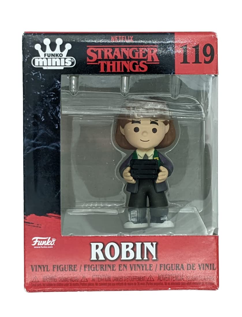 Funko Mini Vinyl Figures - Stranger Things Season 4 Robin (Robin Model, Vinyl, 2.5'' Tall)