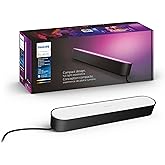 Philips Hue Smart Play Light Bar Extension, Black - White & Color Ambiance LED Color-Changing - 1 Pack - Requires Hue Bridge 