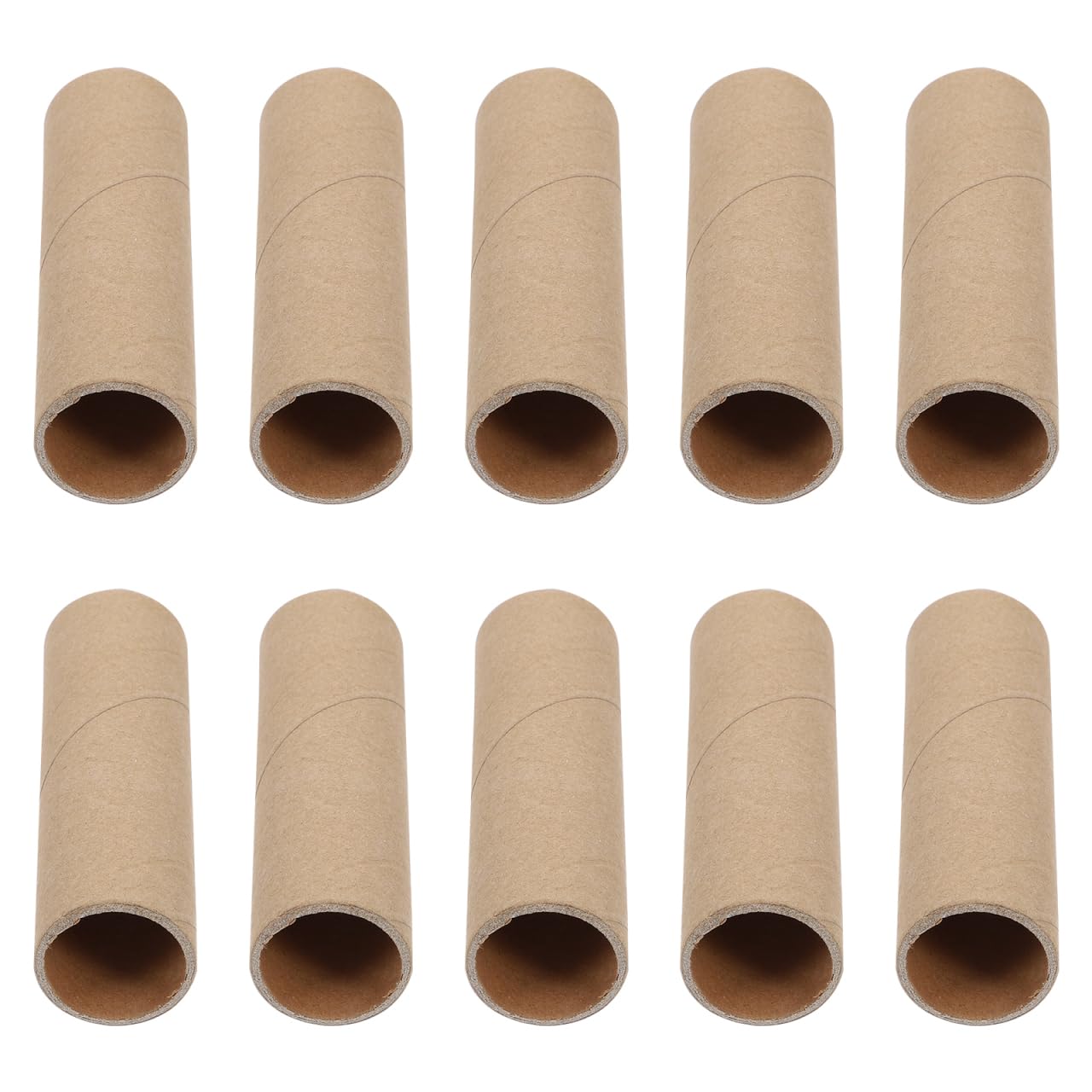 STOBOK 15Pcs Round Cardboard Tubes 4 Inch Paper Rolls for DIY Crafts Kids Art Projects Classroom and Home Use