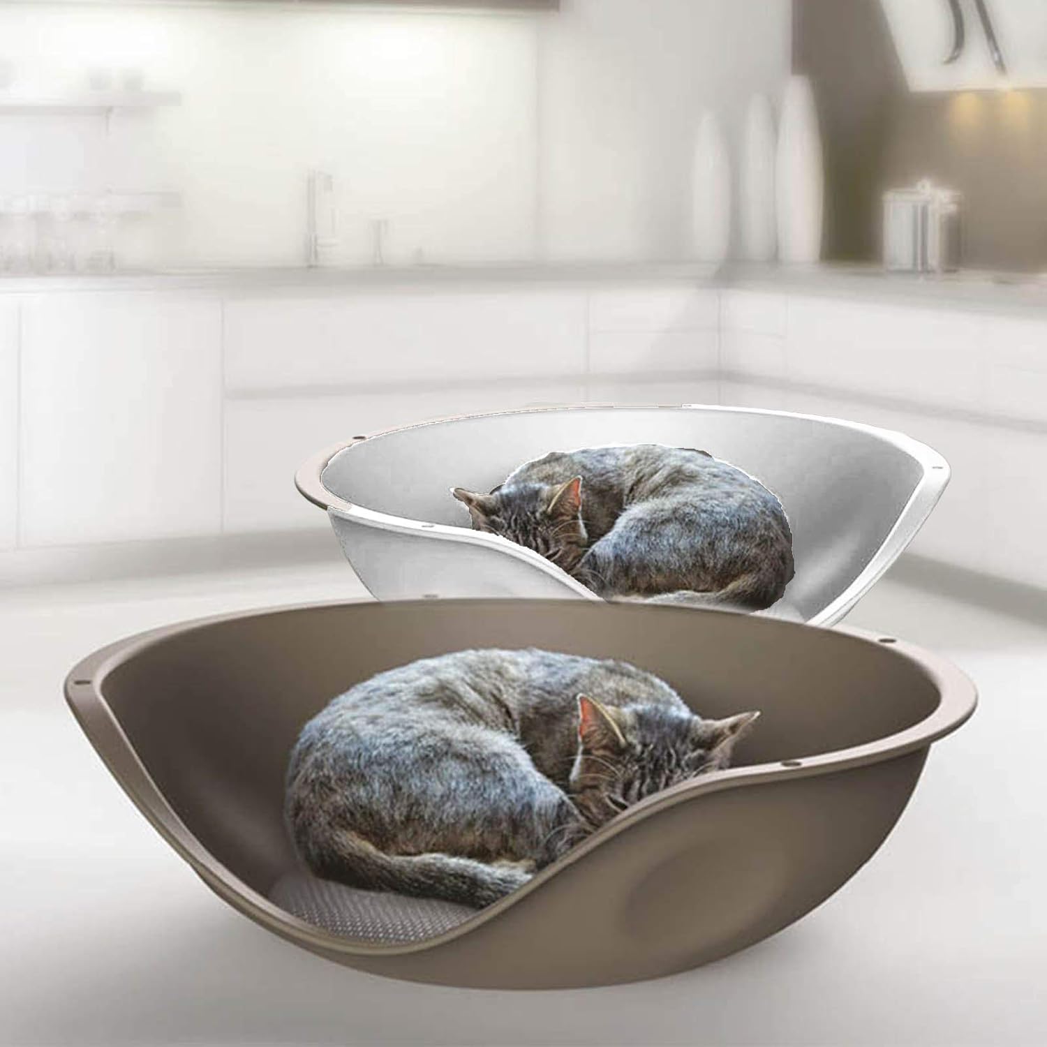 Cat Centre Blue Waterproof Outdoor Strong Plastic Pet Dog Cat Bed House