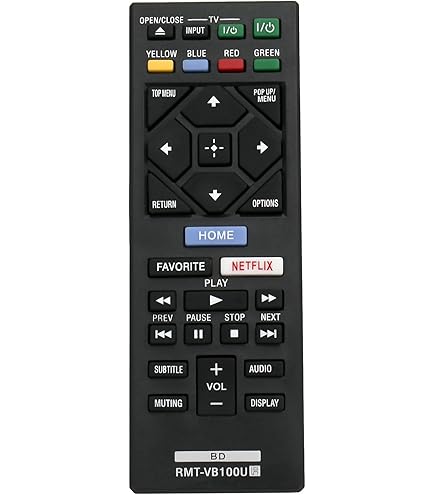 Amazon.com: Replacement BDP-S1500 Remote Control for Sony Blu-ray