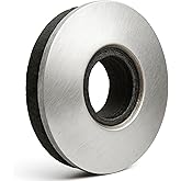 100 PCs #8 EPDM Bonded Sealing Washers, 304 Stainless Steel Backed Rubber Washers for Screws