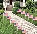 Moon Boat Fourth/4th of July American Stick Flags - Patriotic Party Decorations Supplies Favors