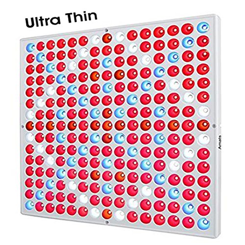 Amats LED Grow Light Bulb 45W , Ultra Thin Hanging Plant Light Full Spectrum Plant Growing Lamp   for Garden Greenhouse and Hydroponic Aquatic.(Small)