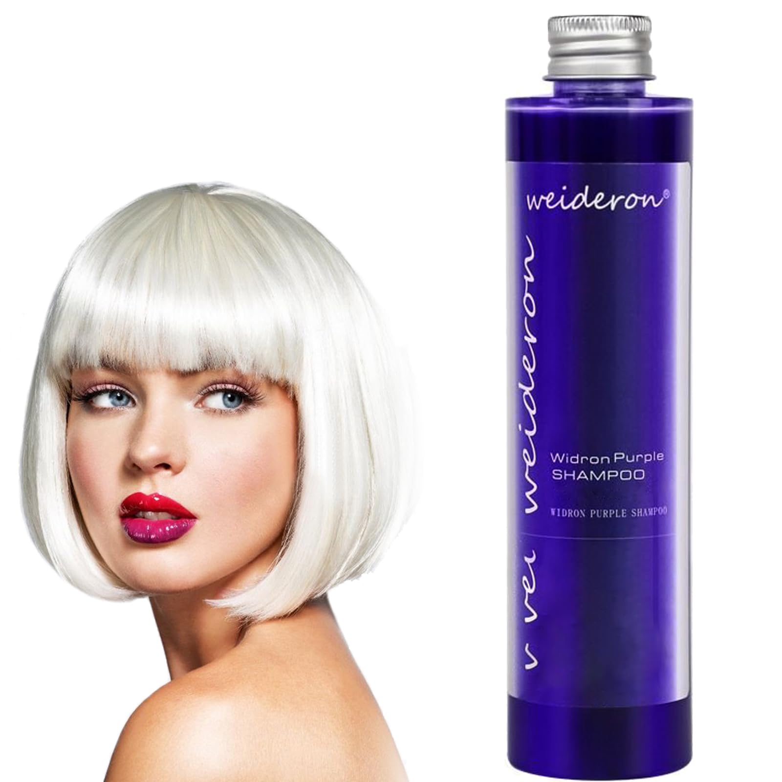 Silver Shampoo Purple Shampoo for Blonded Hair, No Yellow Shampoo, Blonde Shampoo Silver Shampoo, Silver Shampoo for Blonde Hair, Intensive Silver Shampoo - Anti-Yellow Tint